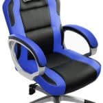IntimaTe WM Heart Racing Chaise De Bureau Gaming (Bleu)