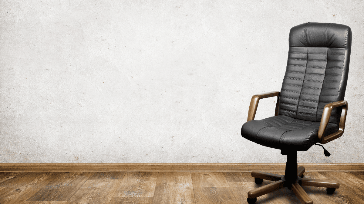 fauteuil de bureau en cuir