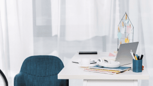 Fauteuil de bureau en tissu