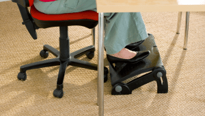 Fauteuil de bureau avec repose pieds